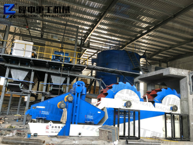 洗沙子用100t/h輪斗式洗砂機(jī)怎么樣？價格貴